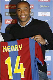 Henry at Barcelona