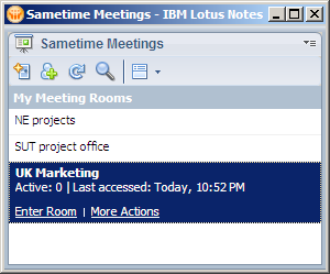 Sametime 8.5 meetings
