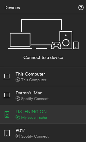 Spotify connections