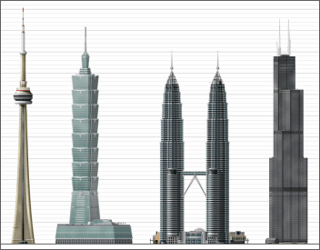 Some tall buildings